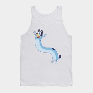 Funny Bluey In Action Tank Top